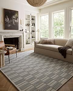 Loloi Chris Loves Julia Bradley Collection BRL-03 Ivory/Grey 2'-6" x 9'-9" Runner Rug