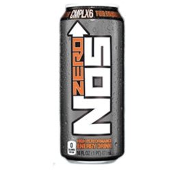 NOS Zero Energy Drink, 12 Pack