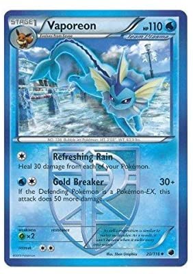 Pokemon - Vaporeon (20/116) - Plasma Freeze