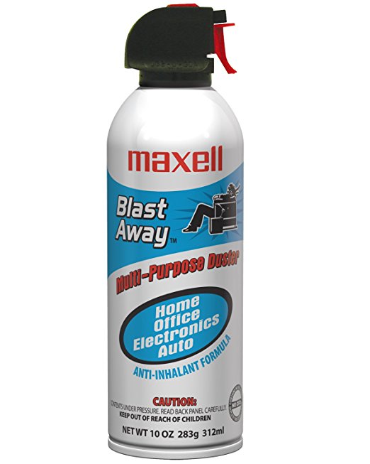 Maxell 190025 Canned Air 10 Oz #152 Single