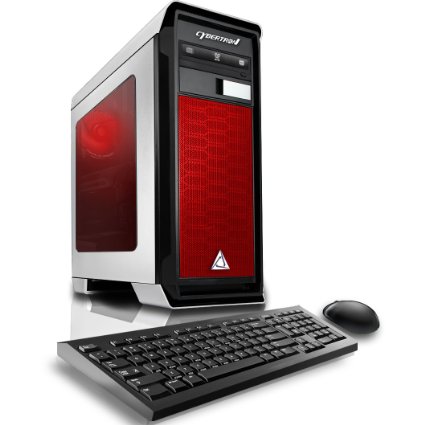 CybertronPC Rhodium R7 Gaming Desktop - AMD FX-6300 3.50GHz Hexa-Core Processor, 16GB DDR3 Memory, AMD Radeon R7 360 (2GB GDDR5) Graphics, 802.11ac Wireless, 2TB HDD, DVDRW, Microsoft Windows 10