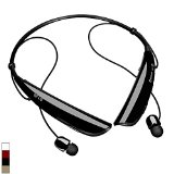LG Tone Pro HBS-750 Bluetooth Stereo Headphones with Microphone - Black Certified Refurbished