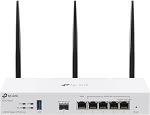 TP-Link Festa FR365, AX3000 WiFi 6 VPN Router, Up to 5 Gigabit WAN   1 USB 3.0 WAN   1 SFP, Self-Organizing Network, Free Cloud, Load Balance, Mesh, Seamless Roaming, Does not Work with Omada