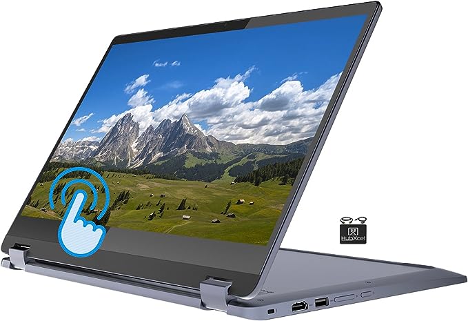 Lenovo Flex 3i Newest Spin X360 2-in-1 Convertible Chromebook Laptop, 15.6" FHD Touchscreen,Quad -Core Intel Pentium N6000 Processor, 8GB RAM, 64GB eMMC,Wi-Fi 6, 10  Hours, Chrome OS  HubxcelAccessory