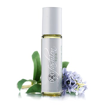 Dog Anxiety Relief Natural Oil, a Gentle Touch When Most Needed. Ideal for Thunder Storms, Separation Anxiety, When Travel, Even Before Sleeping and Relaxing by Dog Fashion Spa