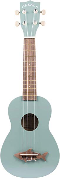 Kala Makala Shark Soprano Ukulele (Shark Fin Gray)