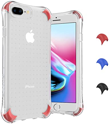Ballistic iPhone 8 Plus Clear Case, Heavy Duty Shockproof Bumper Case for iPhone 8/7/6/6s Plus, 5.5 Clear