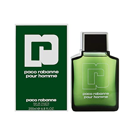 Paco Rabanne Eau de Toilette Spray for Men, 6.7 Fluid Ounce