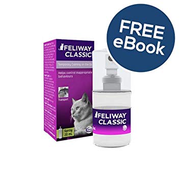 Feliway Classic Spray - 20ml -INCLUDES EXCLUSIVE PETWELL® / FELIWAY ® E BOOK