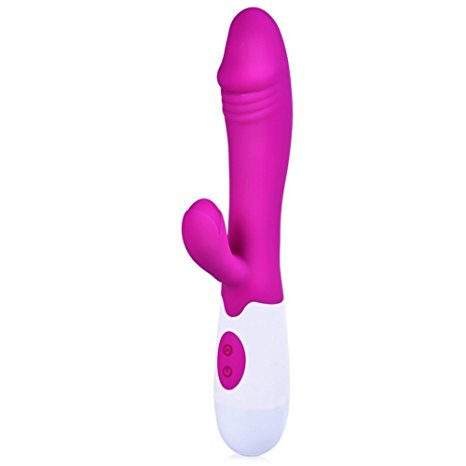 Vibrator UINSTONE 10 Speed G-Spot Masturbation Vagina and Clitoris Sex Massager 100% Waterproof G Spot Silicone Beginner's Vibe