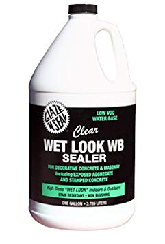 Glaze 'N Seal 173 Clear"Wet Look" WB Sealer Gallon, 128 oz. Plastic Bottle (Pack of 1)