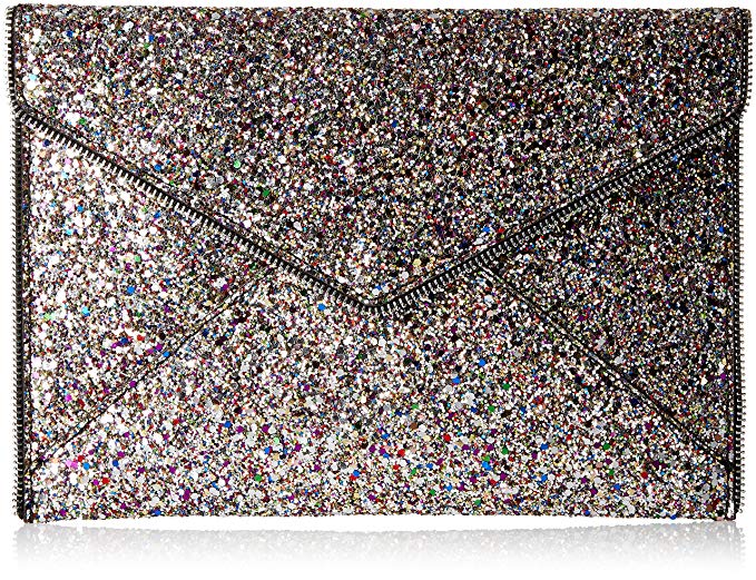 Rebecca Minkoff Glitter Leo Clutch