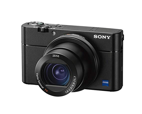 Sony RX100VA 20.1MP Digital Camera: RX100 V Cyber-shot Camera with Hybrid 0.05 AF, 24fps Shooting Speed & Wide 315 Phase Detection - 3” OLED Viewfinder & 24-70mm Zoom Lens - Wi-Fi Connectivity - Black