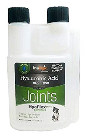 HyaFlexPro Complete Liquid for Dogs, Canine Hip Joint & Cartilage Formula, 8 ounce