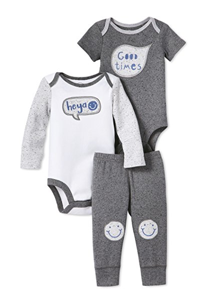 Lamaze Baby Organic 3 Piece Bodysuit Set