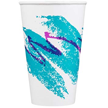 Dart Solo RP12NP-00055 Jazz 12 oz. Poly Paper Cold Cup - 100/Pack