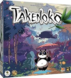 Bombyx - Takenoko - Jeu de Stratégie - Jeu de Société avec Plateaux et Cartes - Jeu Familial - 2 à 4 Joueurs - Pour Enfants à Partir de 8 ans - 45 Minutes