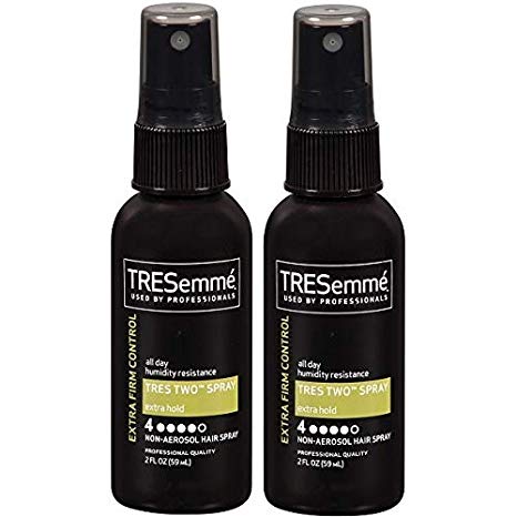 TRESemme Tres Two Non-Aerosol Hairspray 2 Ounce Travel Size (2 Bottles)