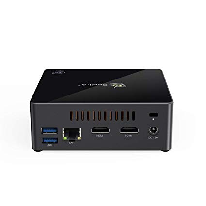 Beelink X55 Mini PC Windows 10 (64 Bits) Desktop Computer, 8GB Ram 256GB SSD,Intel Pentium J5005 Processor(4M Cache, up to 2.80 GHz) 4K 60FPS/WiFi 2.4 5.8GHz /1000Mbps LAN/BT 4.0