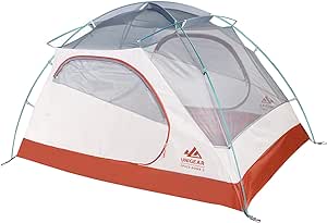 Unigear Space Dome 2 Person Tent- Spacious 2 Door/Vestibules Waterproof Tents for Camping Backpacking Hiking Fishing Travel - Ventilated