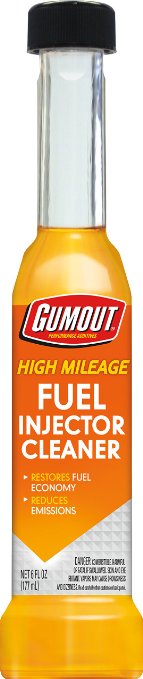 Gumout 800001363 High Mileage Fuel Injector Cleaner, 6 oz.