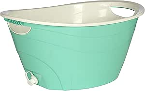 CreativeWare, Aqua Double Walled Party Tub With Drain Plug 4.375 Gl, 1