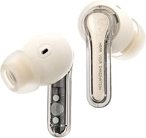 SoundPEATS Clear Wireless Earbuds Inexpensive Earbuds, Bluetooth 5.3 Ear Buds 12mm Drivers 2 Mic with ENC, Clear Calls with Deep Bass, Game Mode, 40H Playtime, IPX4, APP Customize EQ