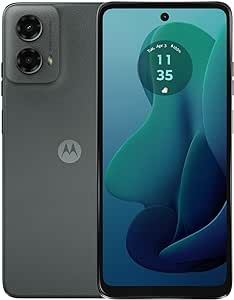 Motorola Moto G 5G 2024 (128GB, 4GB) 6.5", 50MP Dual Camera, Android 14 (T-Mobile Unlocked for AT&T, Metro, Verizon, Global) XT2417 (w/ 128GB SD Card, Green) (Renewed)