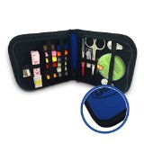 Ultimate Sewing Kit Supplies- Perfect for Home Travel and Emergencies - Ideal for Children and Adults - Includes Premium Hand Sewing Set Inside a Convenient Carrying Case - Be Prepared for Any Sewing Emergency