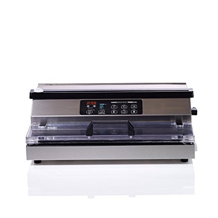 VacMaster PRO380 Suction Vacuum Sealer with Extended 16" Seal Bar