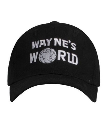 Wayne's World Hat costume Waynes World cap embroidered baseball cap version