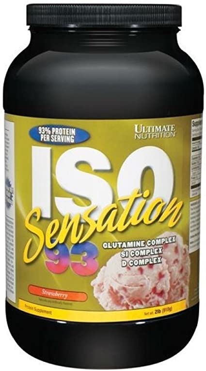 ULTIMATE NUTRITION Strawberry Iso Sensation 93 2-Pound Strawberry