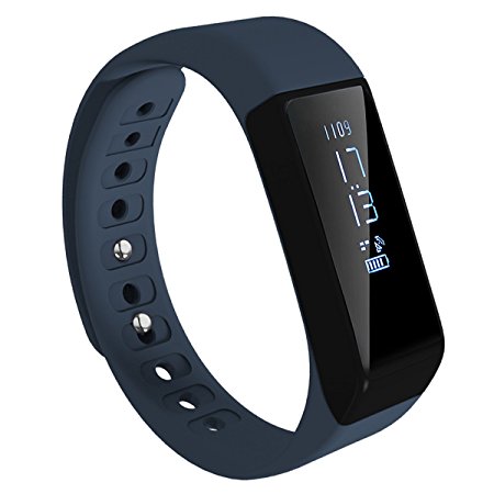 Image Waterproof Bluetooth Fitness Tracker Bracelet Smart Wrist Watch Band for iphone Android w/Touch Screen