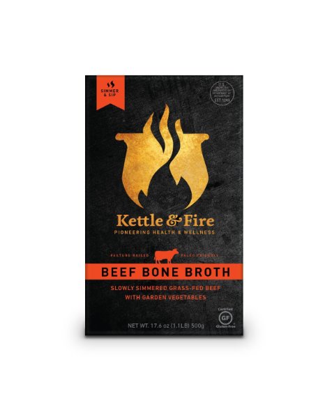 Beef Bone Broth From Grass Fed Cows Slowly Simmered 24 Hours 176 Oz 1 Pack