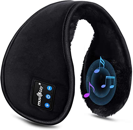 Bluetooth Ear Warmers Ear Muffs LC-dolida Earmuffs Built-in HD Speakers for Winter