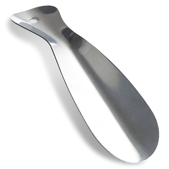 totalElement 7.5 Inch Stainless Steel Shoe Horn