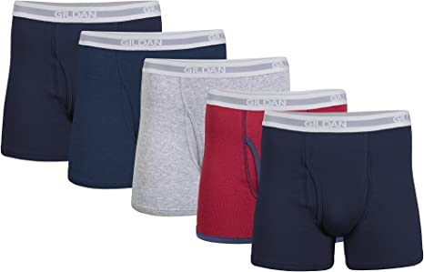 Gildan Men's Underwear Boxer Briefs, Multipack