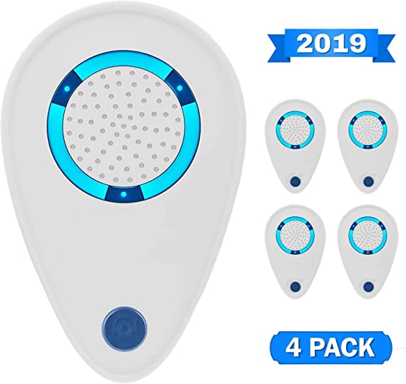 Ultrasonic Pest Repeller 6 Pack,Upgraded Electronic Pest Repellent Plug in Indoor Pest Control for Insects, Mosquito, Mouse, Cockroaches, Rats, Bug, Spider, Ant, Human and Pet Safe