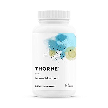 Thorne Research - Indole-3-Carbinol - I3C Supplement to Support Estrogen Metabolism - 60 Capsules