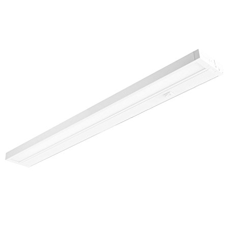 Kobi Electric K8M8 750 lm 3000K LED Under cabinet Lighting Fixture, 28", White Finish