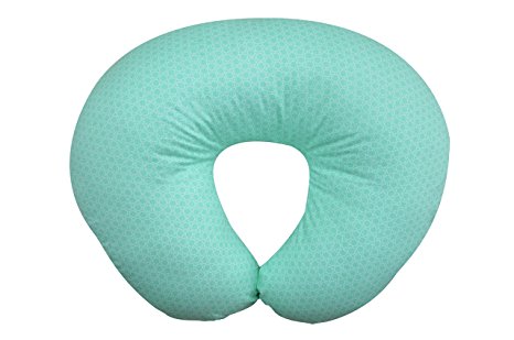 Comfortable Printed Cotton Nursing Pillow for Mom and Baby by All American Collection, New Portable, Soft and Light