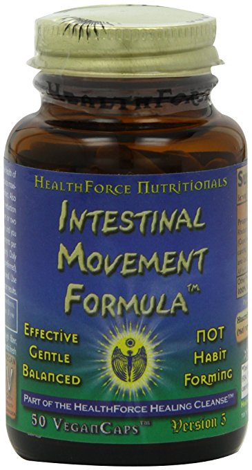 Healthforce Intestinal Movement Formula, Vegancaps, 50-Count