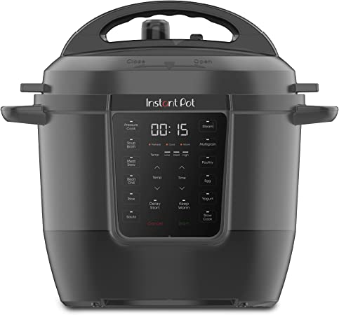 Instant Pot Duo V6 7-in-1 Electric Multi-Cooker, Pressure Cooker, Slow Cooker, Rice Cooker, Steamer, Sauté, Yogurt Maker, & Warmer, Includes App With Over 800 Recipes, Chrome, 6 Quart