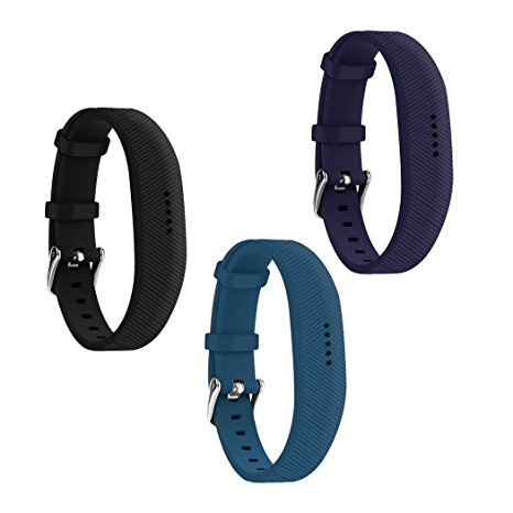 EverAct™Replacement Bands for Fitbit Flex 2 ( 3 / 10 pack ) Watch-Type Buckle Designed Band