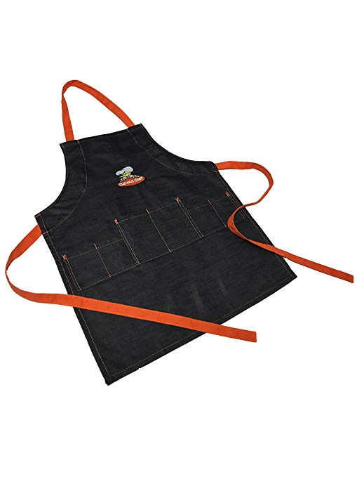 Curious Chef Children's Denim Chef Apron