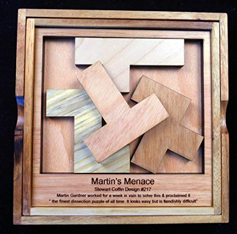 Martin’s Menace Puzzle – Stewart Coffin Design #217 Four Fit – Shockingly Difficult in a Most Entertaining Way....