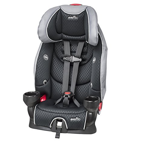 Evenflo Securekid Lx Booster Car Seat, Raven