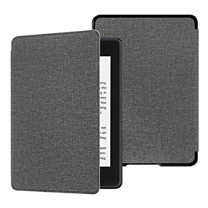 Huasiru Water-Safe Case for All-New Kindle Paperwhite (10th Generation-2018 Only - Will Not fit Prior Generation Kindle Devices), Gray