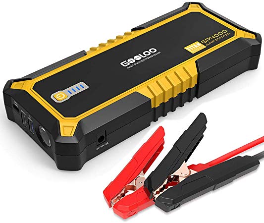  GOOLOO GP4000 Jump Starter 4000A Peak Car Starter (All