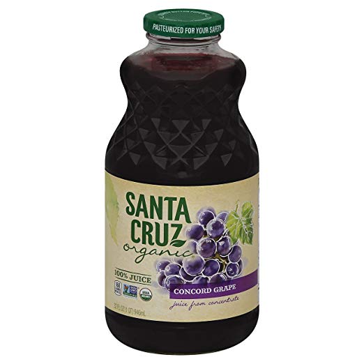 Santa Cruz Organic Concord Grape Juice, 1 Quart